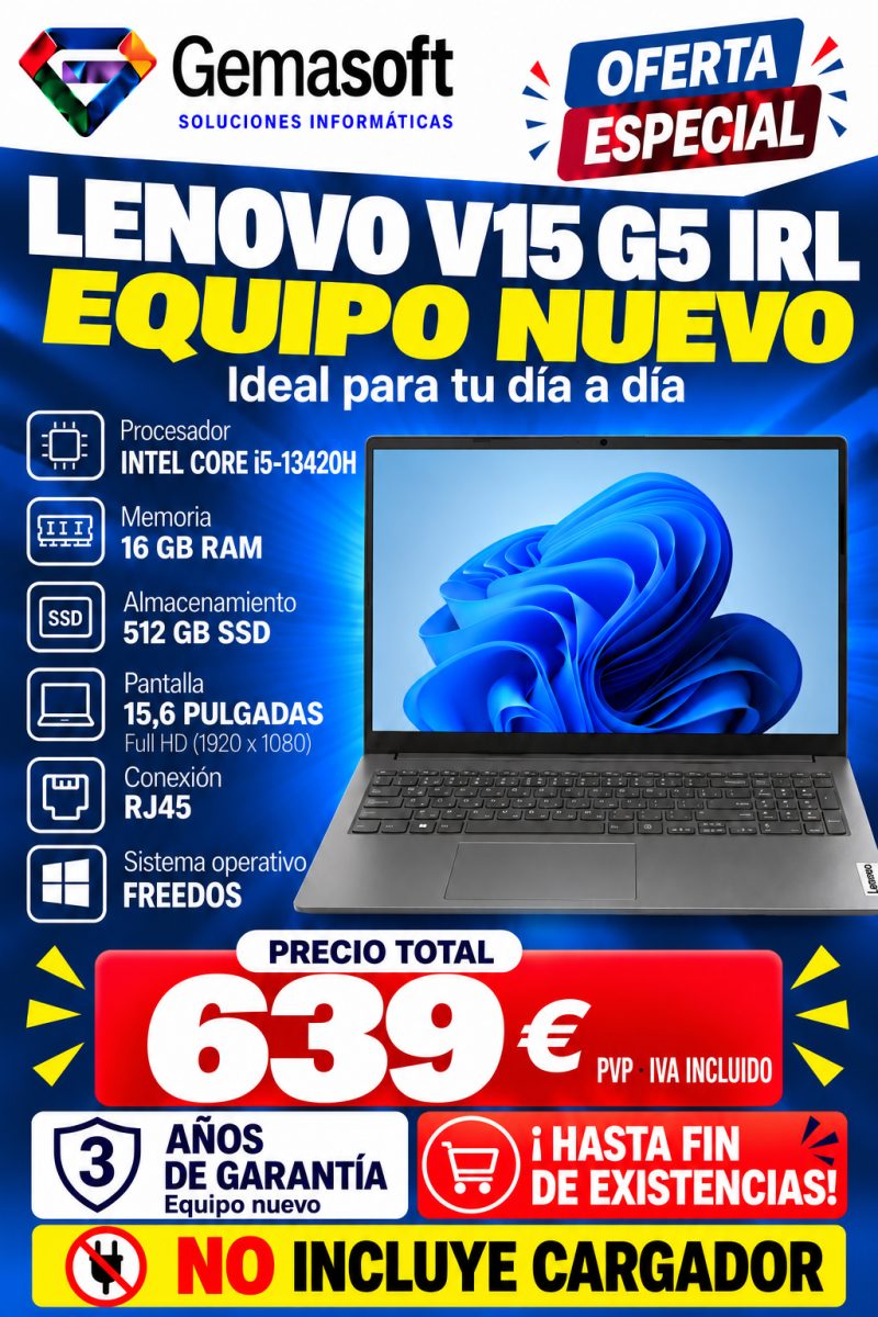 Oferta destacada en tienda Gemasoft
