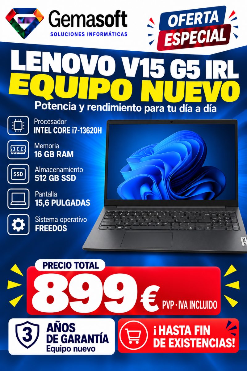 Oferta destacada en tienda Gemasoft