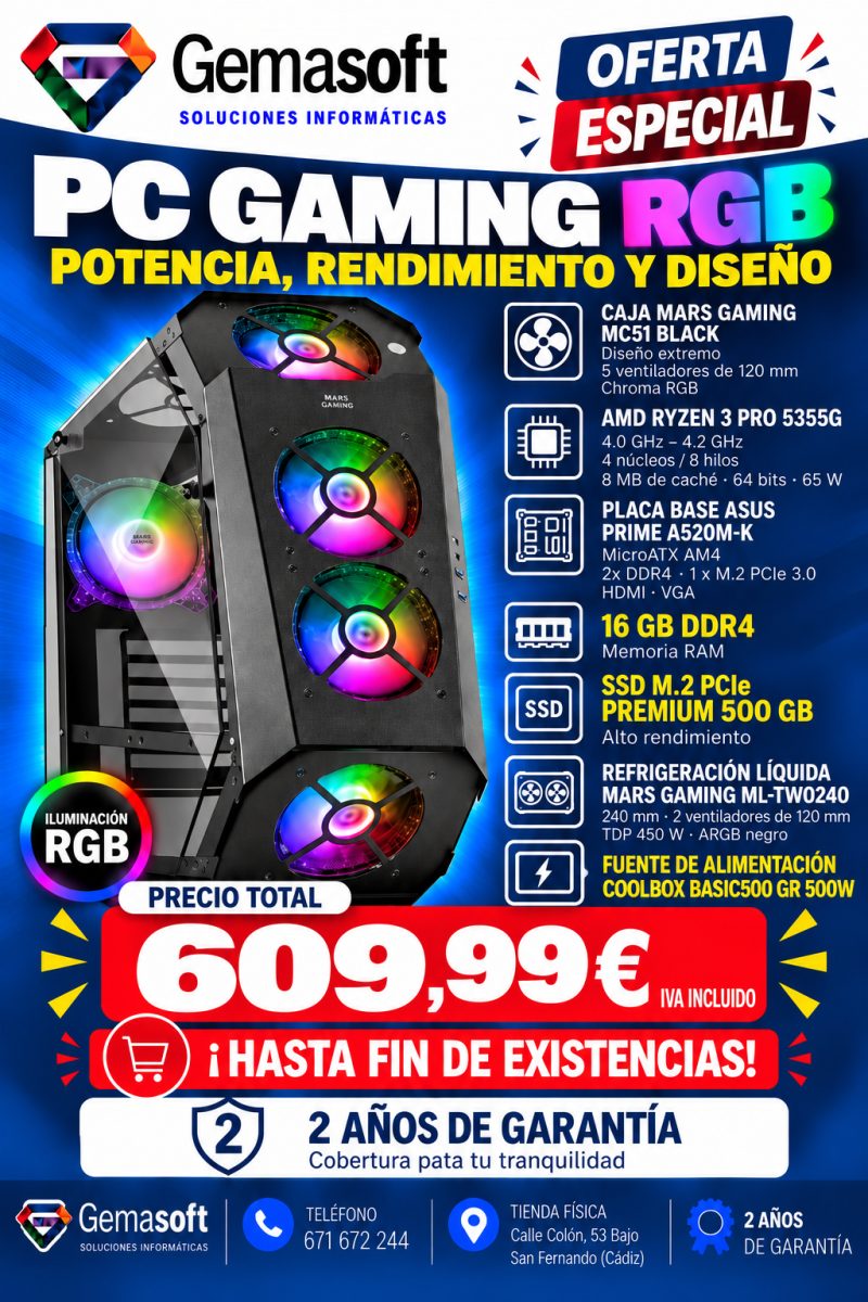 Oferta destacada en tienda Gemasoft