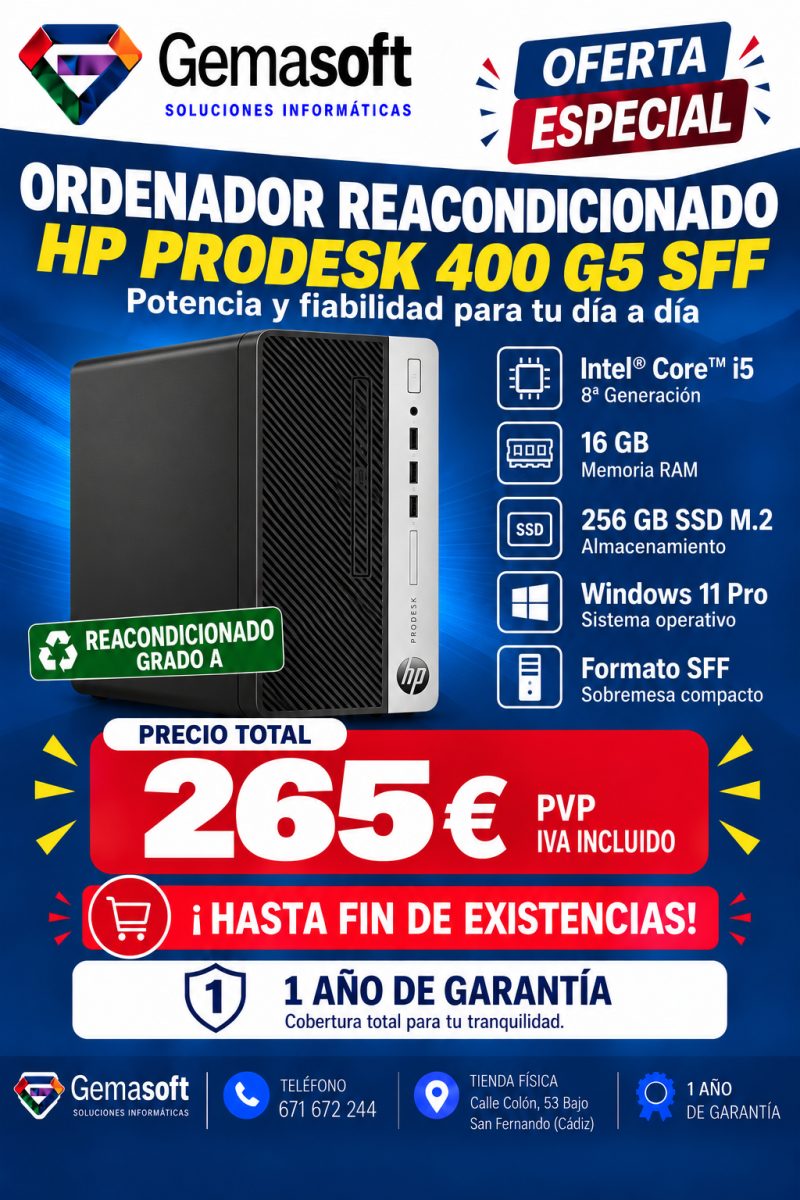 Oferta especial Gemasoft
