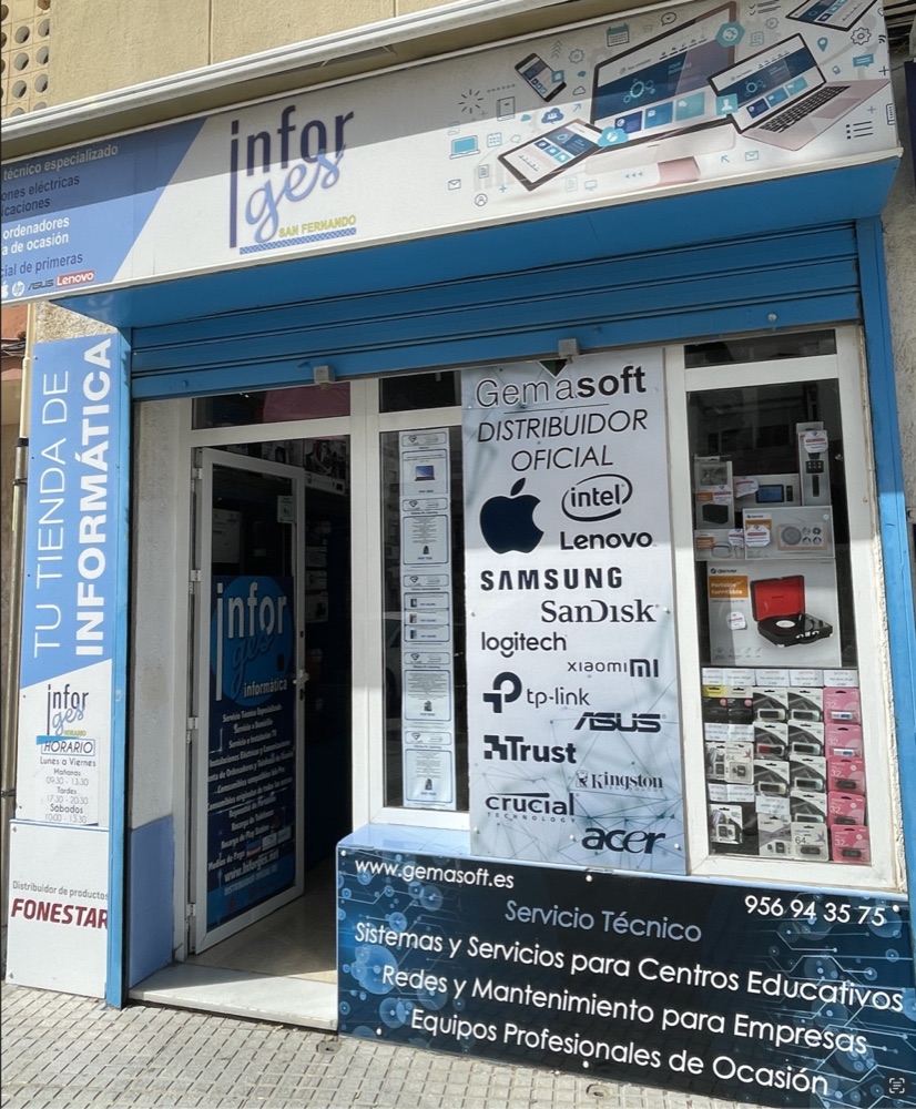 Tienda Gemasoft San Fernando